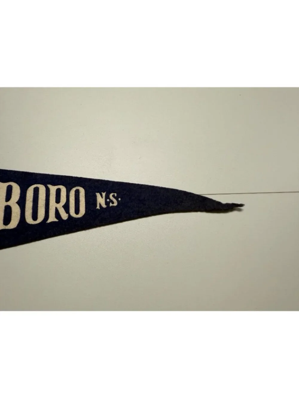 Vintage Parrsboro, N.S. Canada pennant